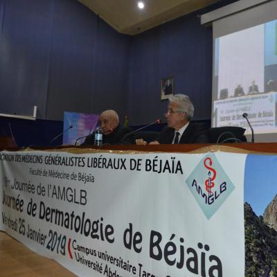 16ème Journée AMGLB & 1ère Journée de Dermatologie de Béjaïa (25-01-2019)